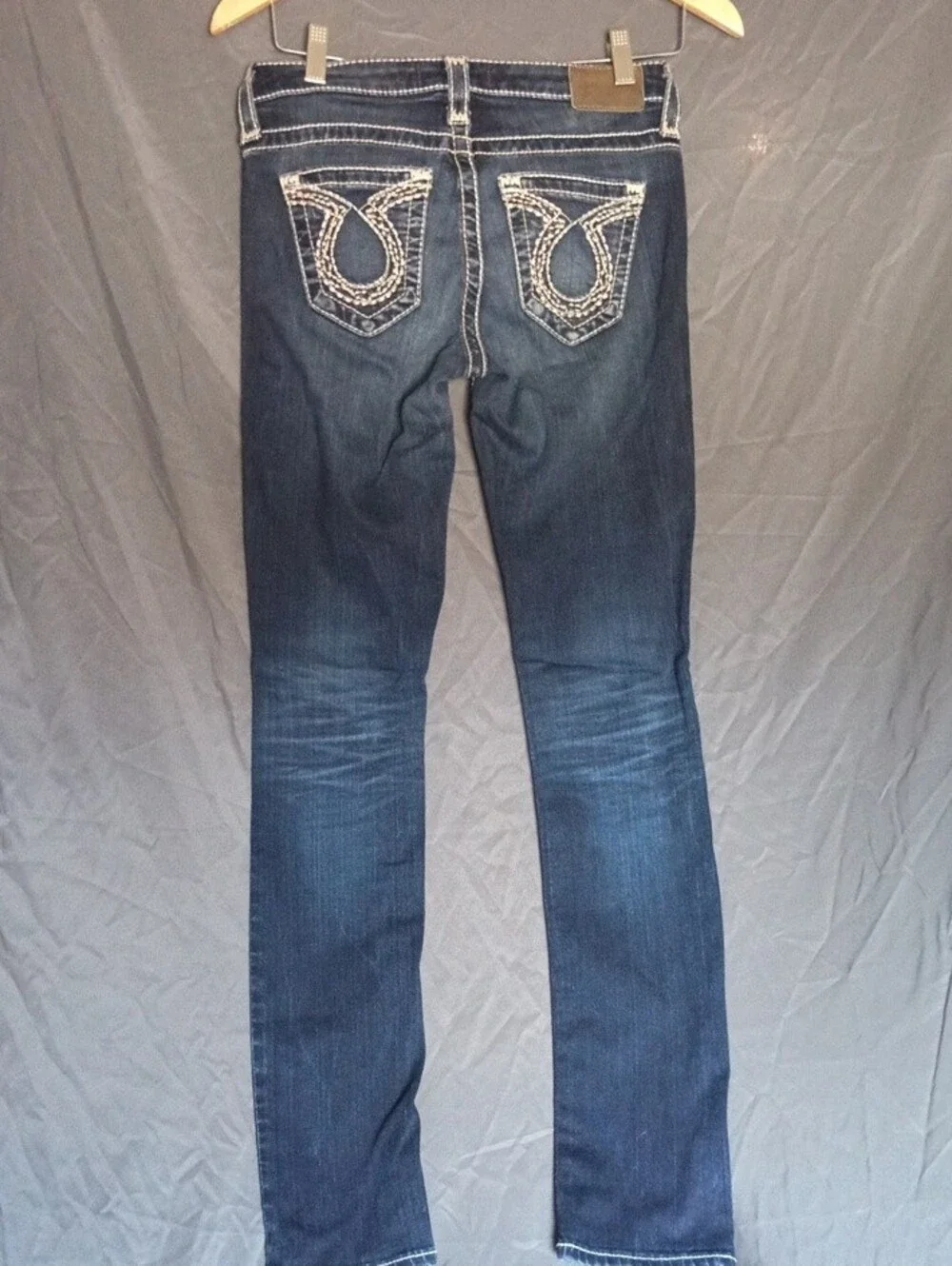 Big Star Women's Skinny Jeans in Dark Blue Wash